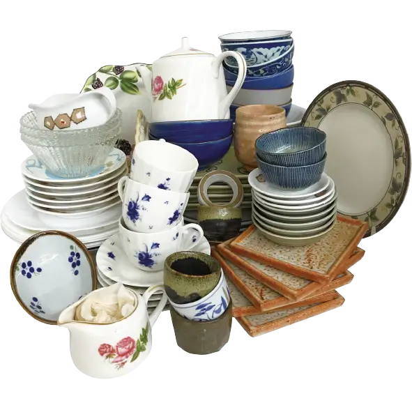使用済の食器の買取